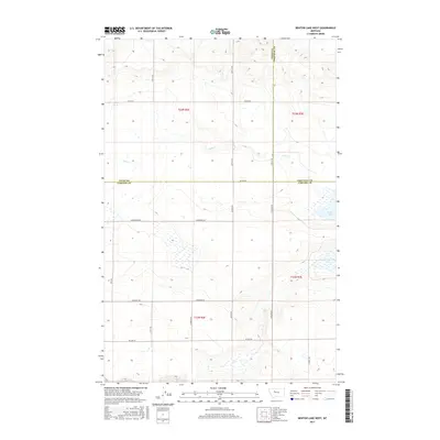 2017 Map of Benton Lake West, 2017 Print