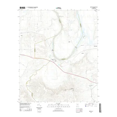 2014 Map of Benton, 2014 Print