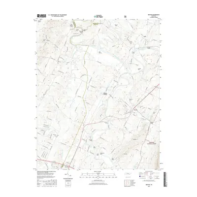 2016 Map of Benton, 2016 Print