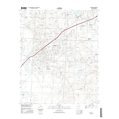 2017 Map of Benton, 2017 Print