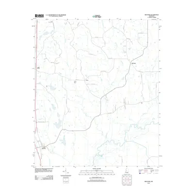 2012 Map of Bentonia, 2012 Print