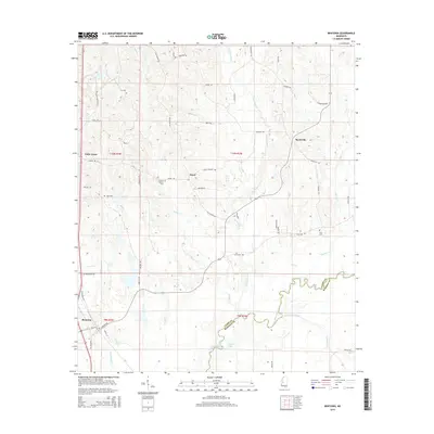 2015 Map of Bentonia, 2015 Print
