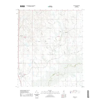 2020 Map of Bentonia, 2020 Print