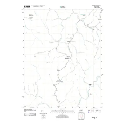 2011 Map of Bentree, 2011 Print