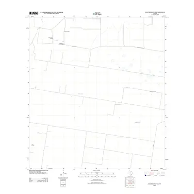 2012 Map of Bentsen Ranch, 2012 Print