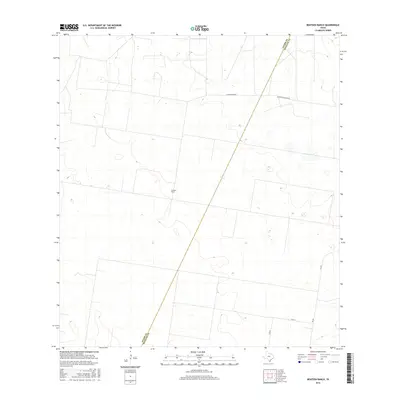 2016 Map of Bentsen Ranch, 2016 Print