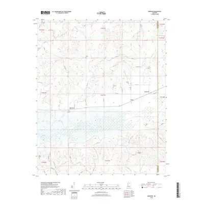 2018 Map of Benwood, 2018 Print