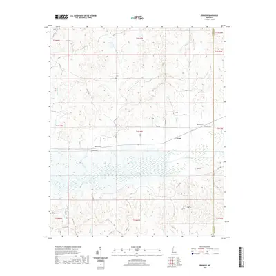 2020 Map of Benwood, 2020 Print