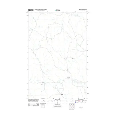 2011 Map of Benzien, 2011 Print
