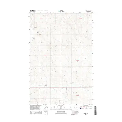 2014 Map of Benzien, 2014 Print