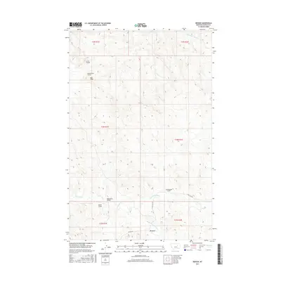 2017 Map of Benzien, 2017 Print