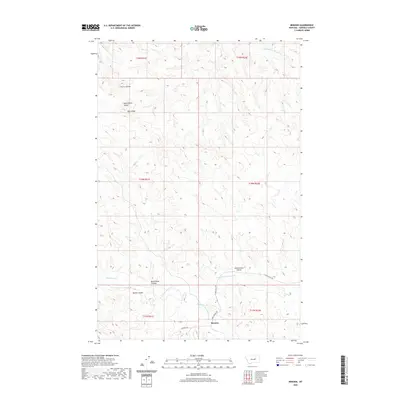2020 Map of Benzien, 2020 Print