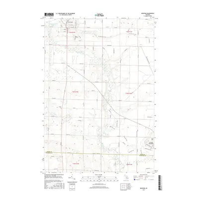 2017 Map of Benzonia, 2017 Print