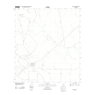 2013 Map of Berclair, 2013 Print