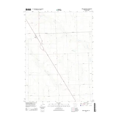 2014 Map of Berea Creek West, 2014 Print