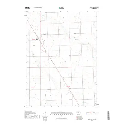 2017 Map of Berea Creek West, 2017 Print