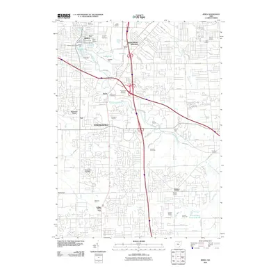2010 Map of Berea, 2010 Print