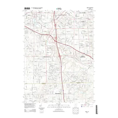 2013 Map of Berea, 2013 Print