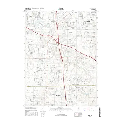2016 Map of Berea, 2016 Print