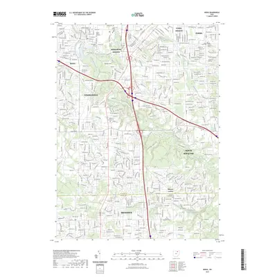 2023 Map of Berea, 2023 Print