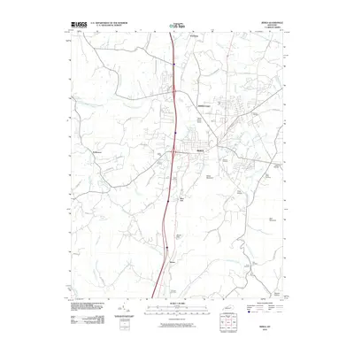 2010 Map of Berea, 2010 Print