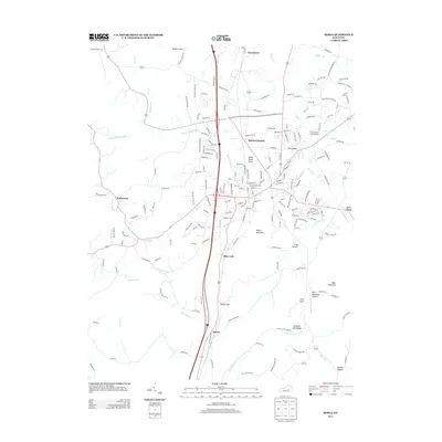 2013 Map of Berea, 2013 Print