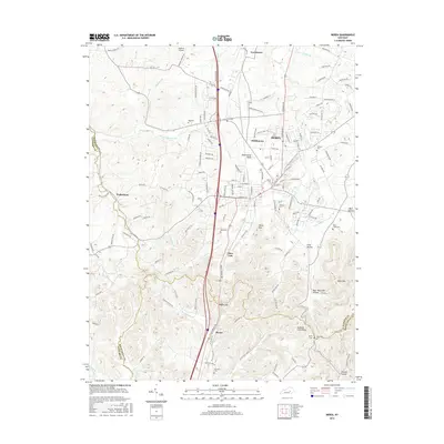 2016 Map of Berea, 2016 Print