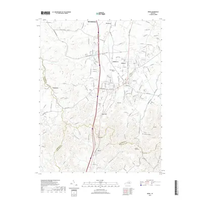 2019 Map of Berea, 2019 Print