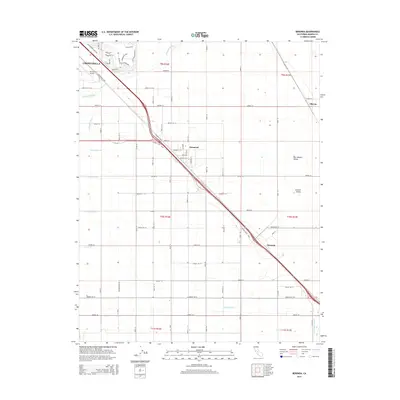 2015 Map of Berenda, 2015 Print