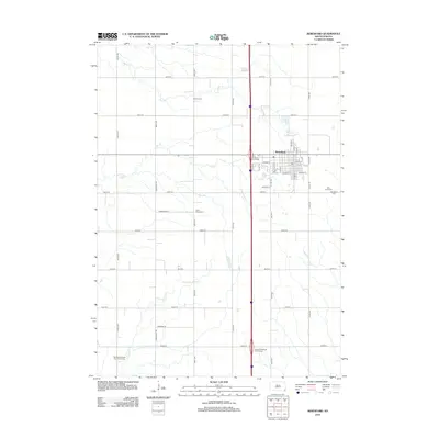 2012 Map of Beresford, 2012 Print