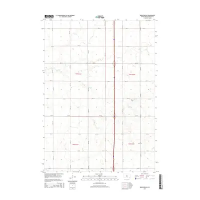 2015 Map of Beresford NE, 2015 Print