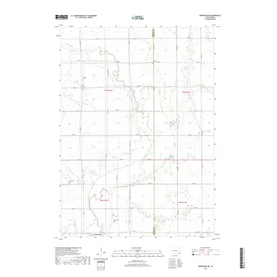 2017 Map of Beresford NW, 2017 Print