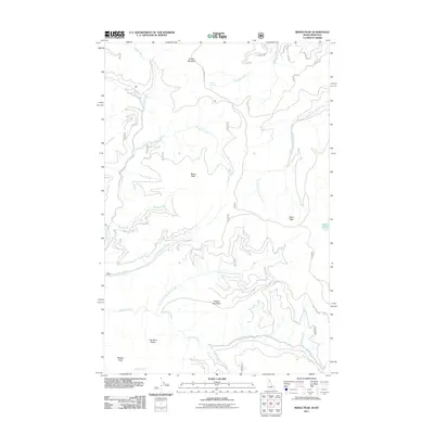 2011 Map of Berge Peak, 2011 Print