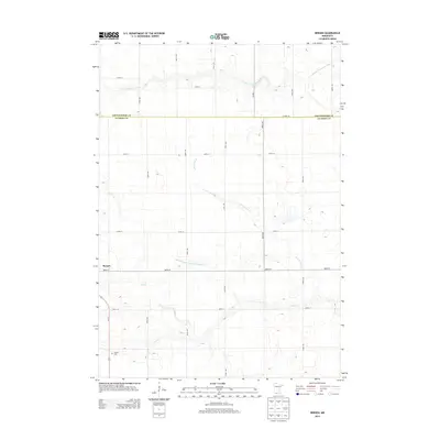 2013 Map of Bergen, 2013 Print