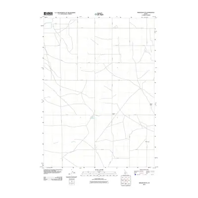 2010 Map of Berger Butte, 2010 Print