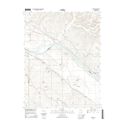 2015 Map of Berger, 2015 Print