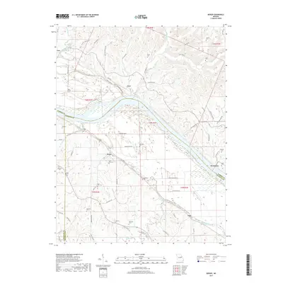 2017 Map of Berger, 2017 Print