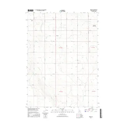 2017 Map of Berger, 2017 Print