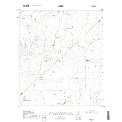 2019 Map of Bergheim, 2019 Print