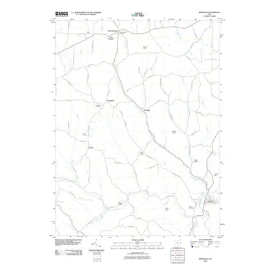 2010 Map of Bergholz, 2010 Print