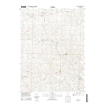 2013 Map of Bergholz, 2013 Print