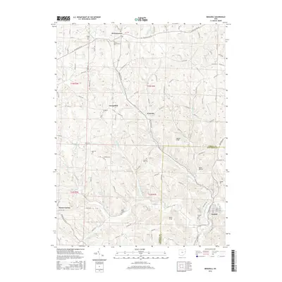 2016 Map of Bergholz, 2016 Print