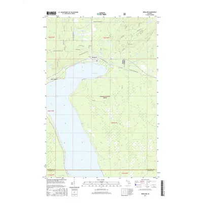 2017 Map of Bergland, 2017 Print