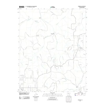 2011 Map of Bergman, 2011 Print