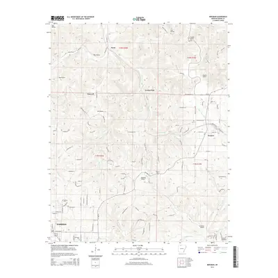 2014 Map of Bergman, 2014 Print