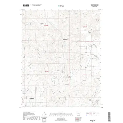 2020 Map of Bergman, 2020 Print