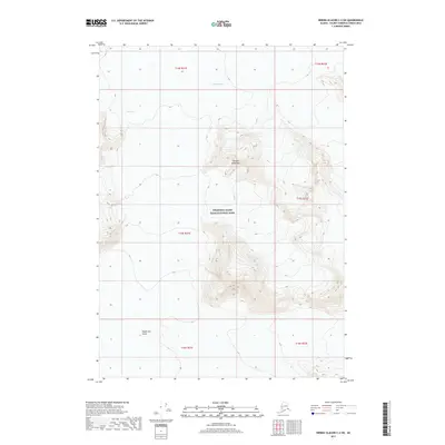 2017 Map of Bering Glacier C-2 SW, 2017 Print