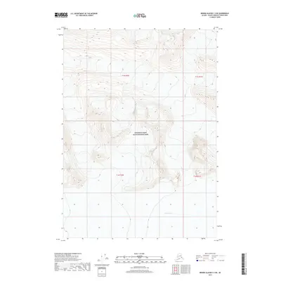 2017 Map of Bering Glacier C-3 NE, 2017 Print