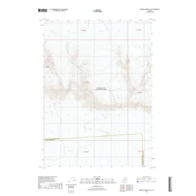 2017 Map of Bering Glacier C-3 SE, 2017 Print
