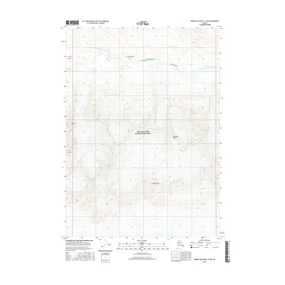 2016 Map of Bering Glacier C-4 NW, 2016 Print